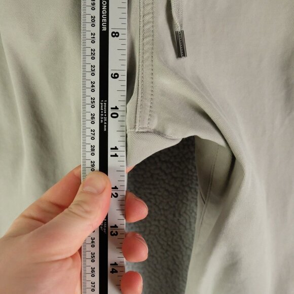 DUER Joggers Womens Small Green Live Lite Tapered Drawstring Pockets Cotton - Picture 8 of 13